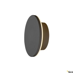 Kinkiet zewnętrzny D-RING S czarna (1007911) - SLV