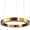 Lampa wisząca CIRCLE 80 LED mosiądz szczotkowany 80 cm (ST-8848-80 brass) - Step into Design