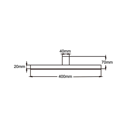 Kinkiet NEVADA M czarny IP44 (LP-778/1W M BK) - Light Prestige