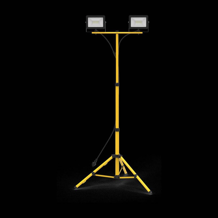 Naświetlacz Led na Statywie Bobby 2x50W 4000K (EKNS0455) - Eko-Light