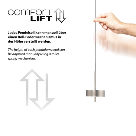 Lampa sterowana Smart Q-ROTATE ALUMINIUM (2247-95) - Paul Neuhaus