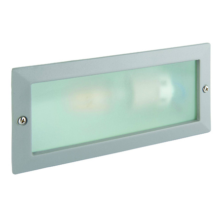 Lampa wpuszczana Eco plain & louvre IP44 40W (52213) - Saxby