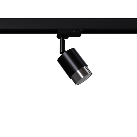 Lampa do szynoprzewodu NERO czarny/chrom GU10 4000K 7W 530lm (MYL.00318) - Make Your Light