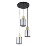 Lampa wisząca SIERRA GOLD lustrzana 3 PŁ (6663) - TK Lighting