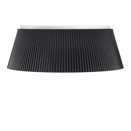 Plafon z efektownym kloszem FRILL LED czarny 45 cm (ST-DL6487-C-BK) - Step into Design