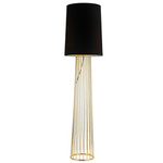Lampa podłogowa Filo-2 czarno-złota 156 cm (MF1236) - Step into Design