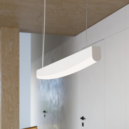 Lampa wisząca JORUN 120 biała LED 4000K (TH.319) - Thoro Lighting