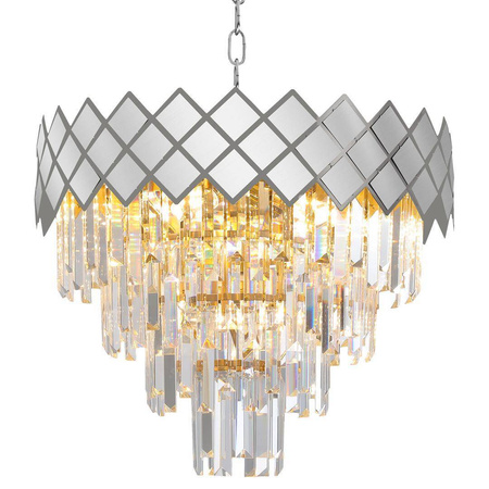 Żyrandol CARISMA CHROME 9 x E14 (ML8889) - Milagro