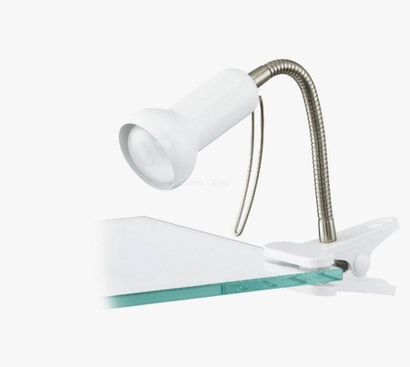 Lampa stołowa na klips FABIO biała (81262 - EGLO)