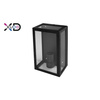 Kinkiet E27 LED IP44 Glass czarny (XD-QA100B) - Xudo