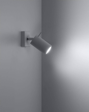 Kinkiet RING biały z włącznikiem (SL.1024) - Sollux Lighting