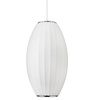 Lampa wisząca SILK BARREL biała 60 cm (ST-2335-30) - Step into Design