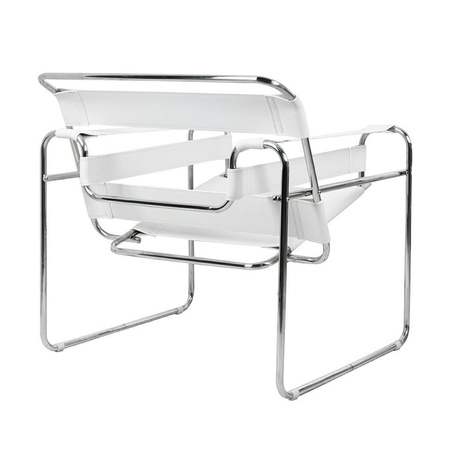 Fotel IVAN biały - ekoskóra (KH1501100302) - King Home