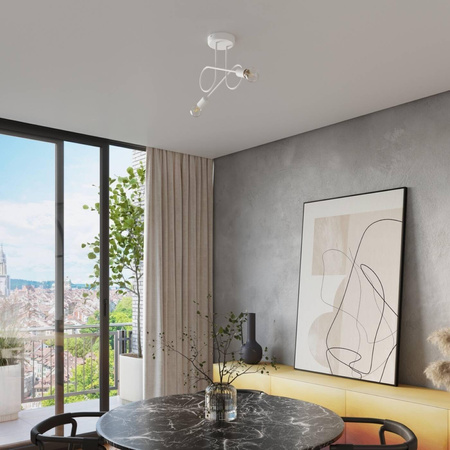 Żyrandol LOOP 2 biały (SL.1471) - Sollux Lighting