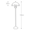 Lampa podłogowa Larissa (QZ-LARISSA-FL) - Elstead Lighting