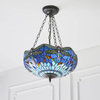 Lampa Wisząca Dragonfly blue (64075) Tiffany