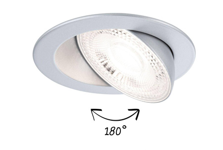 Zestaw opraw do wbudowania ANMUS LED DIM 3X5W 700lm 105mm 2700K-6500K IP20 230V chrom matowy / aluminium (PL92256) - PAULMANN