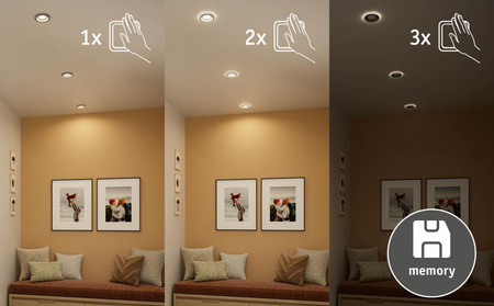 EBL Sormus IP65 1x560 lm 3000K ch m (PL92249) - PAULMANN