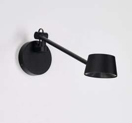 Kinkiet z wyłącznikiem dotykowym MOLLY S WALL BK (AZ6805) Azzardo