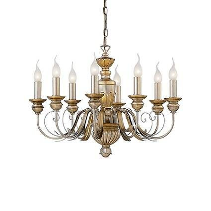 Lampa wisząca DORA SP8 (020839) Ideal Lux - żyrandol