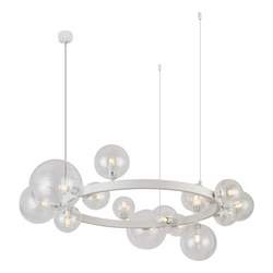 Stelaż okrągły do lampy BUBBLES LAMPBODY ROUND 15 Biały (AZ5876) - Azzardo