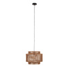Lampa wisząca Boho papierowa 38x38x128cm (55697-017) - DIJK