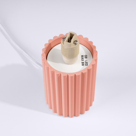 Lampa biurkowa HALO brzoskwiniowa (SL.1756) - Sollux Lighting