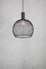 Lampa wisząca AVER Nordlux E27 60W Metal Czarny