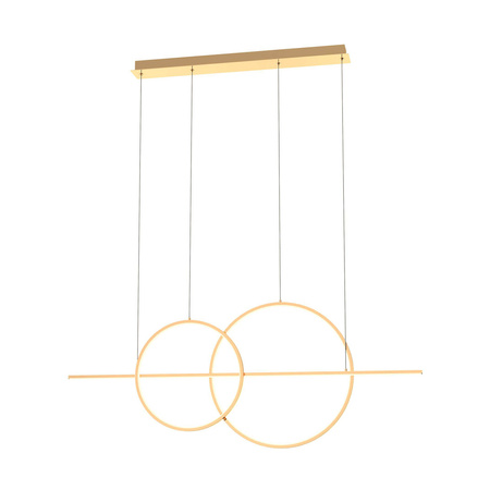 Lampa wisząca CHOLET złota (MD7358-2A-3GT) - Zuma Line
