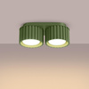 Plafon AURA 2 zielony oliwkowy Gx53 (SL.1798) - Sollux Lighting