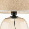 Lampa stołowa MELODY bursztyn / juta (5986) - TK Lighting
