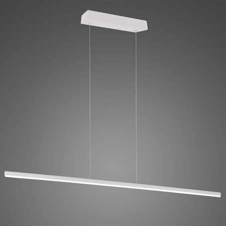 Lampa wisząca LINEA No.1 120 cm  4k biała  ściemnialna Altavola Design (LA089/P_120_4k_white_dimm) - ALTAVOLA DESIGN