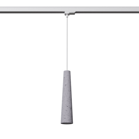 Lampa wisząca na szynie ELECTRA beton GU10 #W (MYL.00151) - Make Your Light