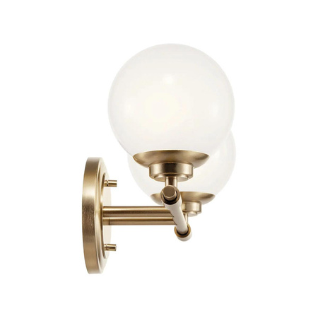 Kinkiet Benno - 2 źródła światła - Szampański brąz (KL-BENNO2-CPZ) - Elstead Lighting
