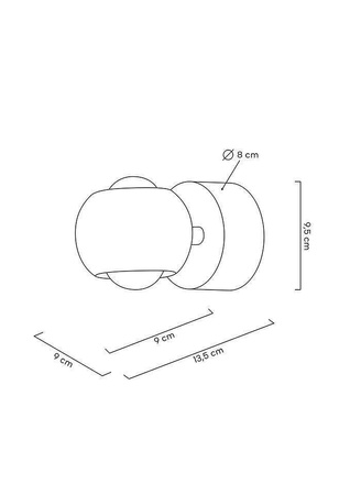 Kinkiet EOS złoty (MSE1501100310) - Moosee