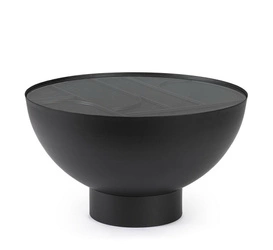 BIZZOTTO stolik kawowy ARCHIE 70x24       czarny (0747367) - Bizzotto