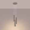 Lampa wisząca KARBON 3P taupe (SL.1775) - Sollux Lighting