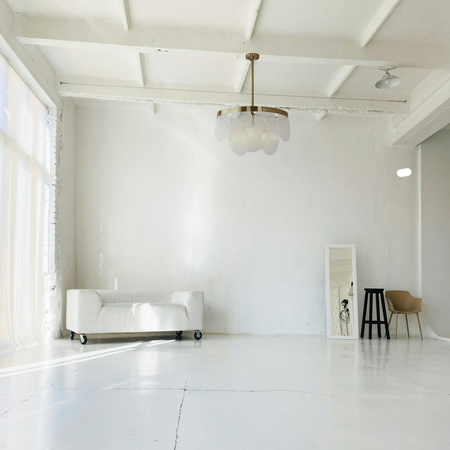 Lampa wisząca AURORA mosiądz 60 cm (ST-9513 BRASS) - Step into Design