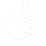 Lampa wisząca RIO 3 55/78/110 biała LED 3000K (TH.538) - Thoro Lighting