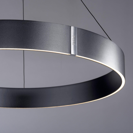 Lampa wisząca z płynną regulacją wysokości PURE E-CLIPSE SZARY (2561-15) - Paul Neuhaus