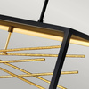Podłużna lampa wisząca LED Styx (QN-STYX-LED-ISLE-BG) - Quintiesse