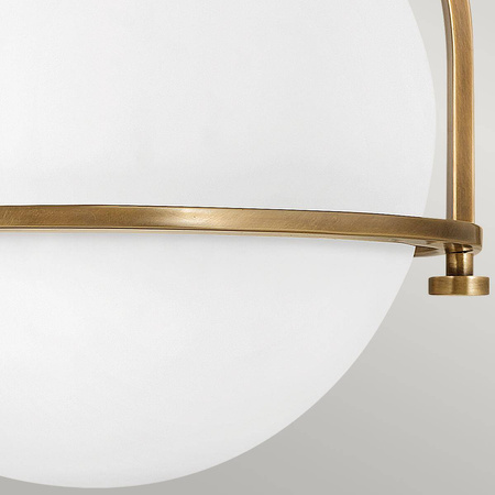 Lampa sufitowa Somerset - Stary mosiądz (QN-SOMERSET-F-O-HB) - Quintiesse