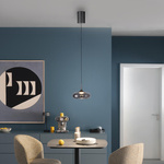 Lampa nad stół z płynną regulacją wysokości POSH SZARA (15692-15) - Paul Neuhaus