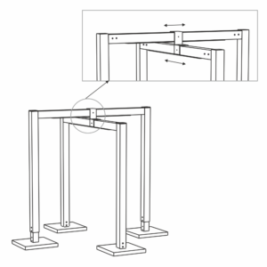 Złącze konfiguracyjne do lamp ogrodowych Taketa - Antracyt   (9953) - Shilo Garden