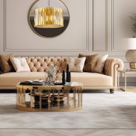Żyrandol RITZ GOLD 12xE14 (ML0395) - Milagro