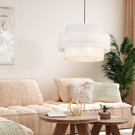 Lampa wisząca CALISTO WHITE 3 PŁ Ø 50 (5363) - TK Lighting