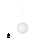 KUUL G biała sufitowa lampa wisząca z podwyższoną szczelnością IP44 (KLG111PS0) - Ummo