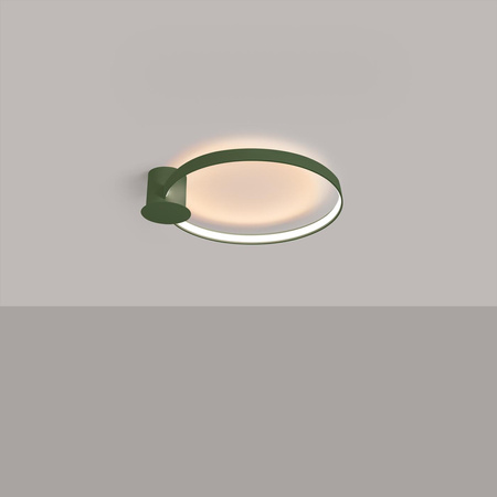 Plafon RIO 55 zielony oliwkowy LED 3000K (TH.389) - Thoro Lighting