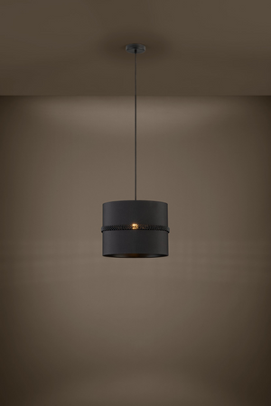 Lampa wisząca PARAGUAIO czarna (390033) - EGLO