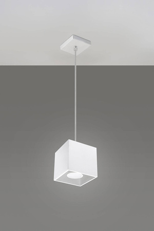 Lampa wisząca QUAD 1 biały (SL.0062) - Sollux